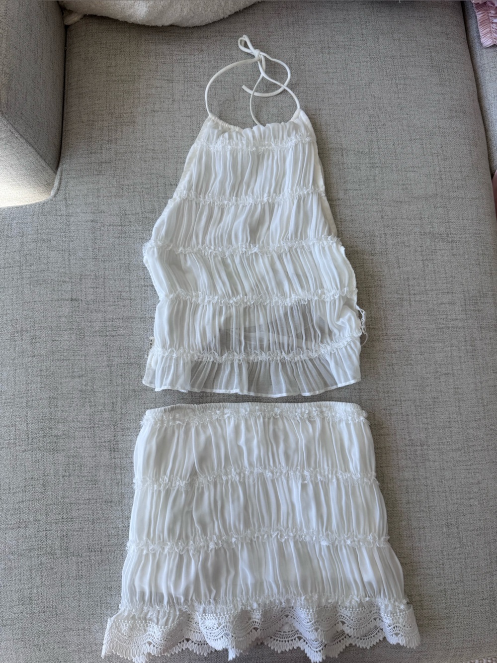 White Set Size Small